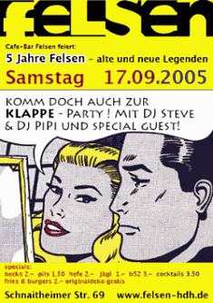 Original Partyplakat